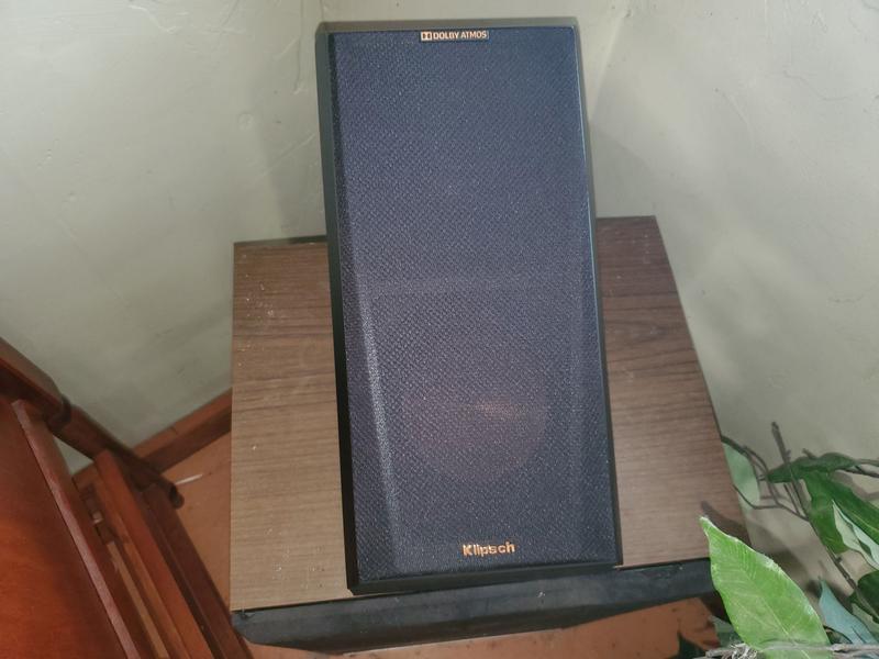 Klspsch surround speaker with cover