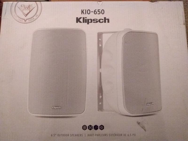 Klipsch outdoor best sale speakers review