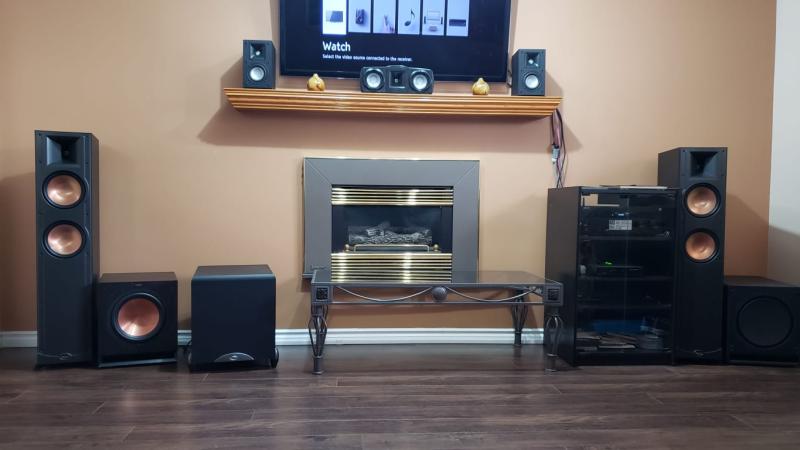 Klipsch subwoofer best sale spl 100