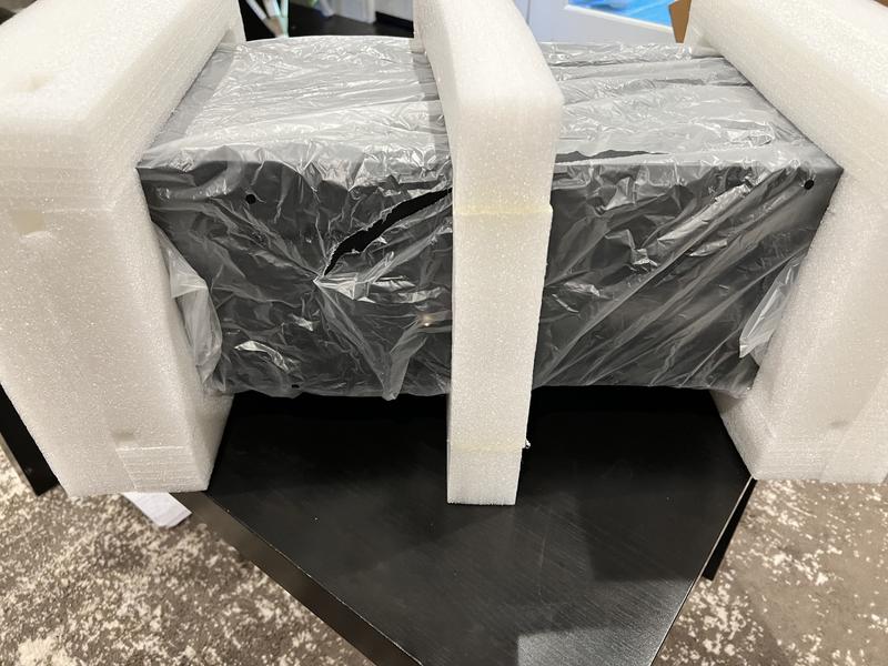 Right out of packaging