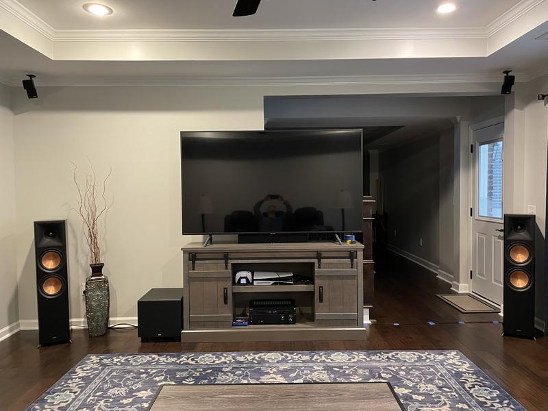 Removed Bose from ceiling and routed wiring correctly, don't judge. :)  Love the look and sounds is awesome!