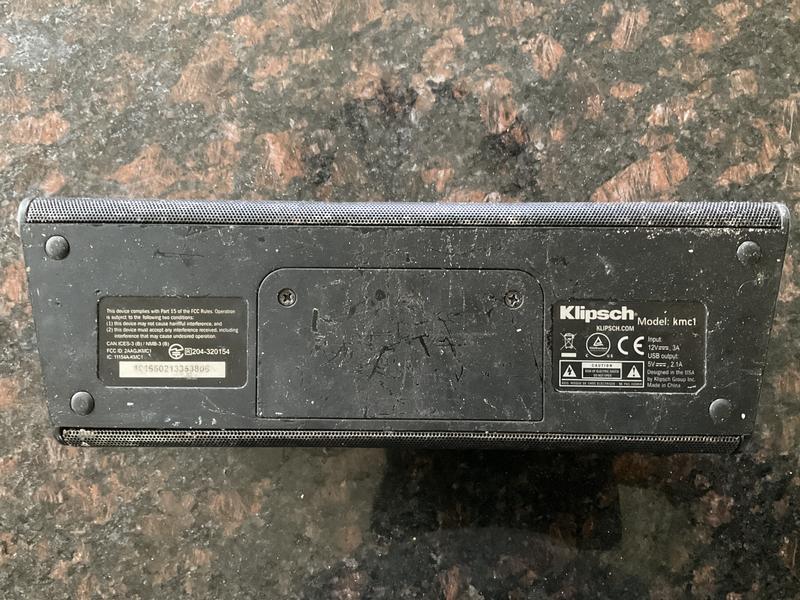 Klipsch | KMC 1 Portable Wireless Music System