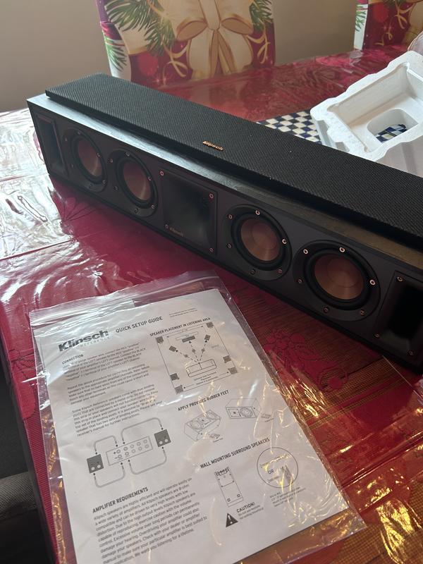 Klipsch Reference R-34C Centre channel speaker at Crutchfield Canada