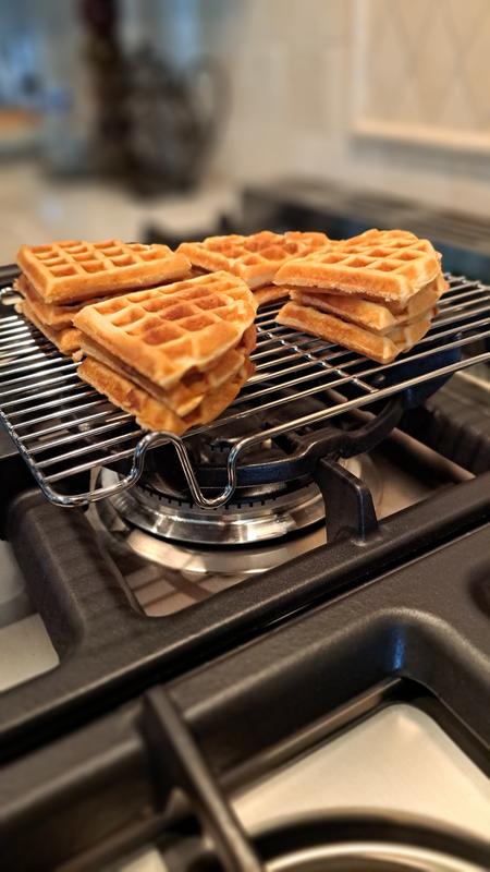 Krusteaz Whole Grain Belgian Waffle Stick 3 5/8 - 216/Case