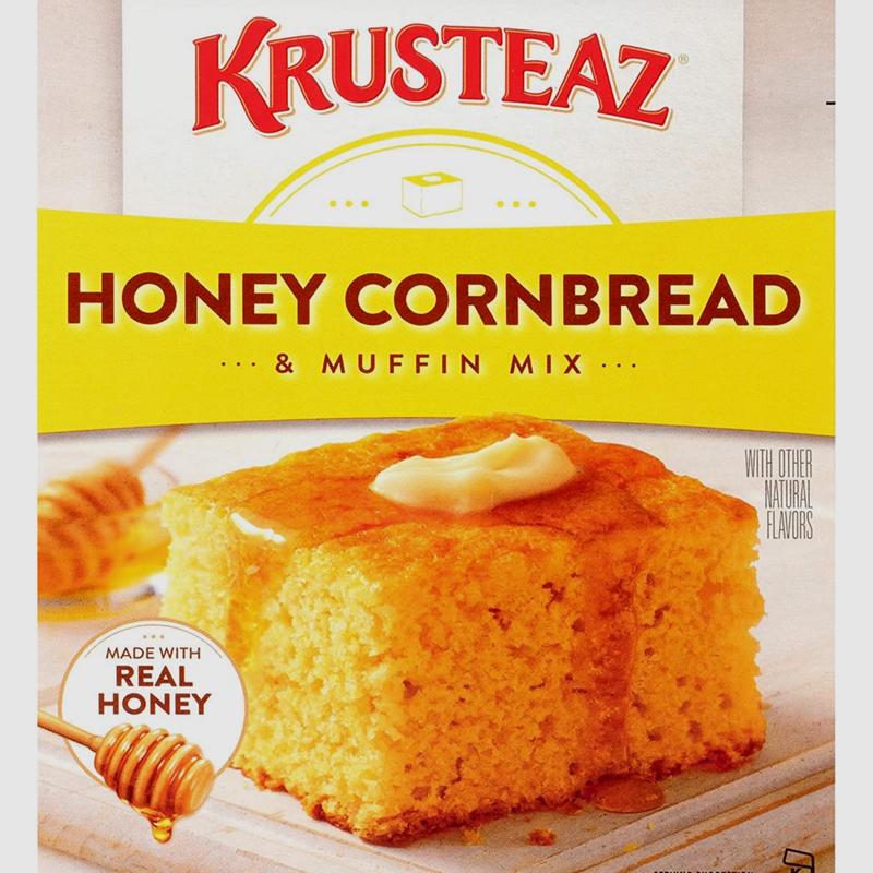  Krusteaz Natural Honey Cornbread and Muffin Mix, 60 oz. :  Grocery & Gourmet Food