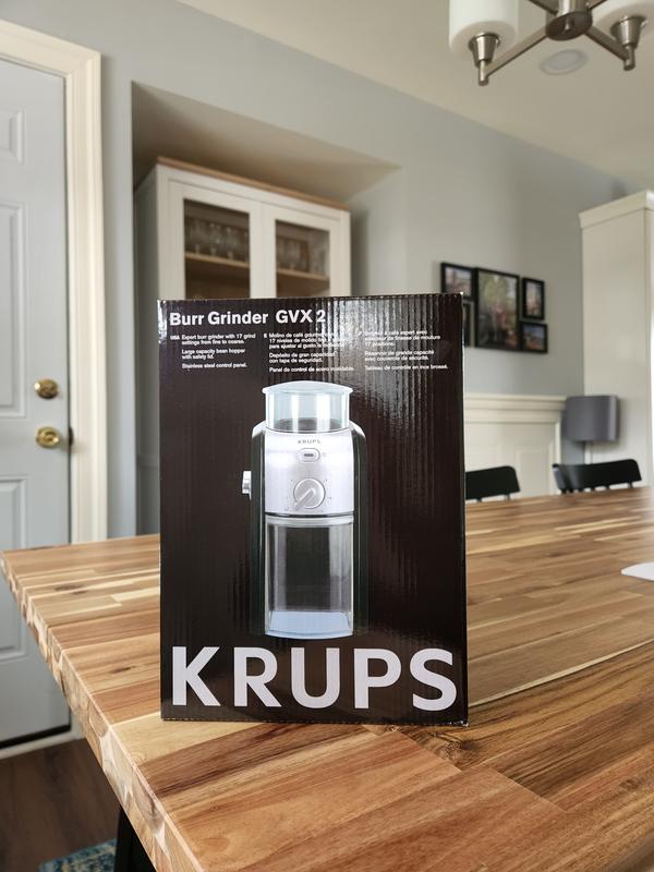 Krups GVX-1 Burr Grinder Review 