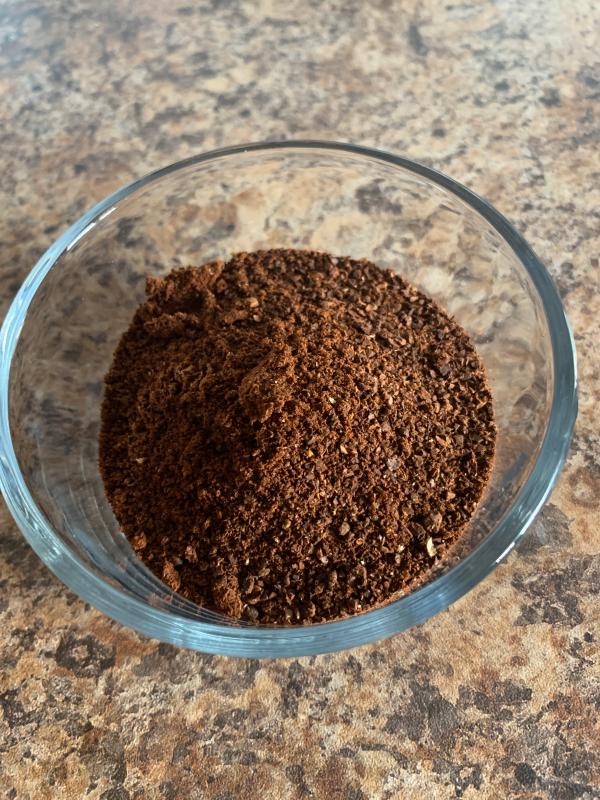 The coarsest grind setting available.