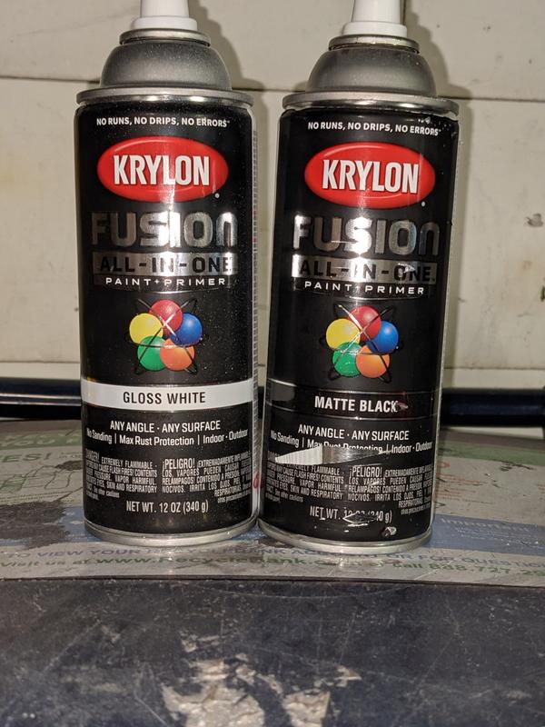 Krylon Fusion All-In-One Matte Vintage Gray Spray Paint and Primer In One  (NET WT. 12-oz) in the Spray Paint department at