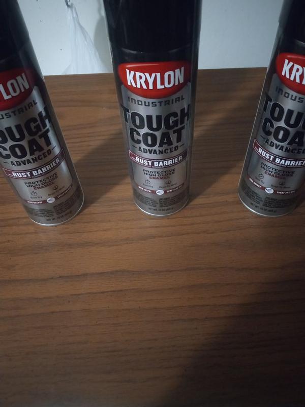 Krylon Tough Coat Gloss Aerosol Paint Safety/OSHA Red in the Industrial ...