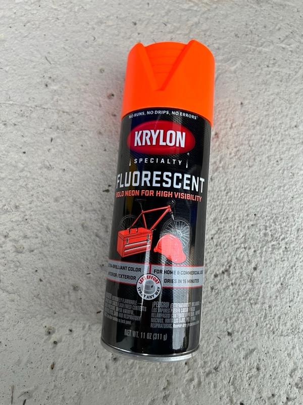 Krylon Cerise Fluorescent Spray Paint - 11 oz