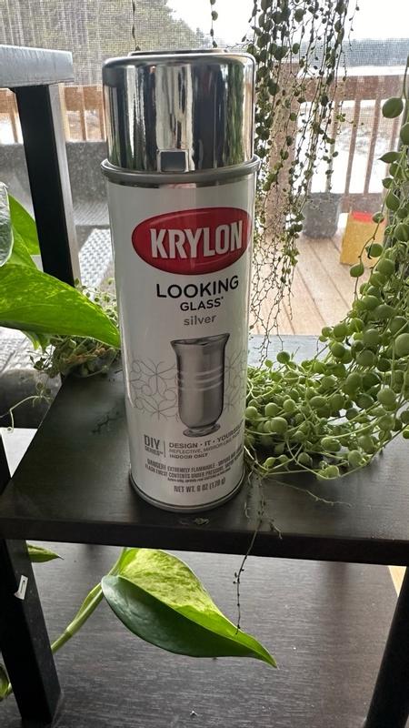 Krylon LOOKING GLASS 6 Oz. Reflective Spray Paint, Silver - Bliffert Lumber  and Hardware