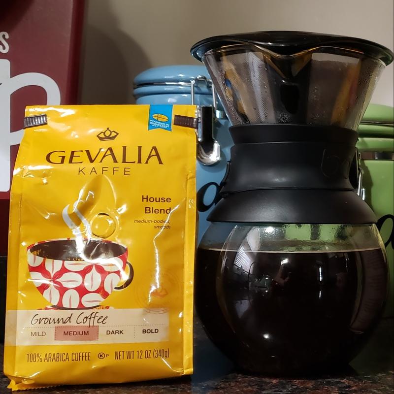 Gevalia Kaffe French Press 2 Cup Coffee Maker Bodum