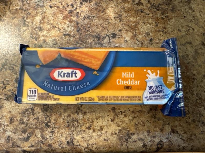 Kraft Mild Cheddar Cheese, 8 oz Block | Meijer