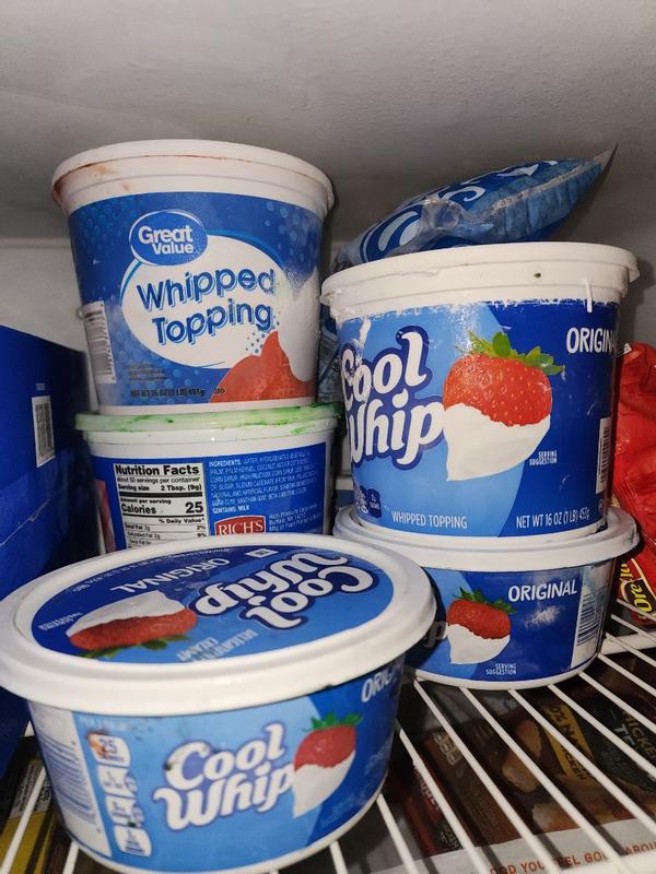 Buy Cool Whip Original Whipped Topping, 8 oz Tub from Dollar