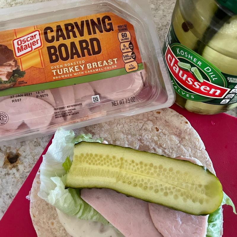 Oscar Mayer Carving Board Oven Roasted Turkey Breast Sliced Deli Sandwich  Lunch Meat - Shop Meat at H-E-B