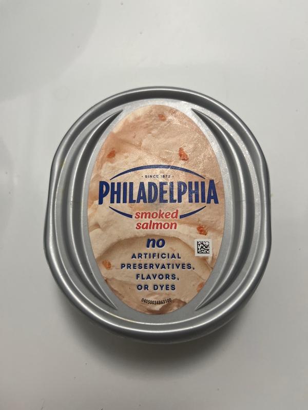 Philadelphia Smoked Salmon Cream Cheese Spread, 7.5 oz Tub