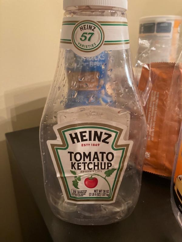 Heinz Ketchup Glass Bottles, 21 LB