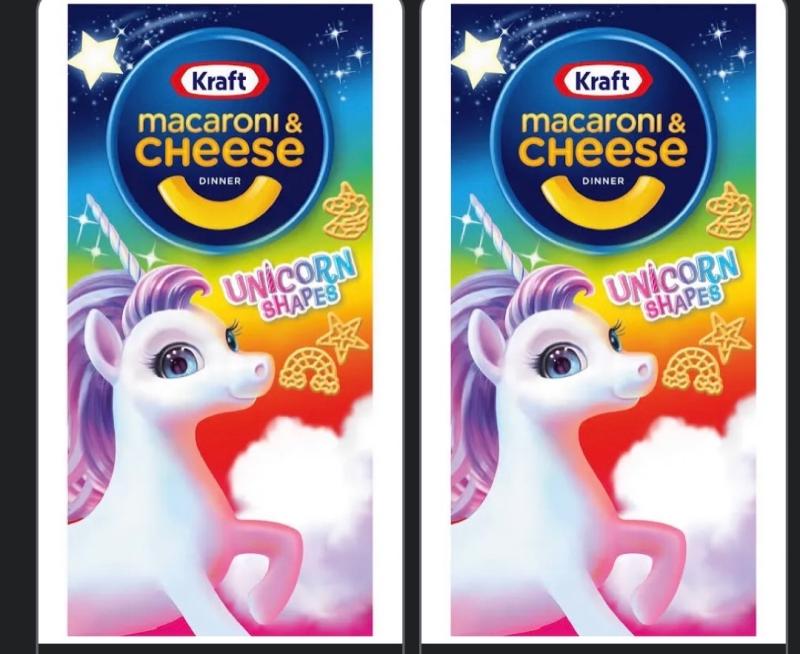 Kraft Mac & Cheese Macaroni and Cheese Dinner with Unicorn Pasta