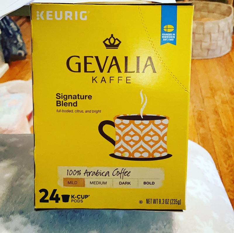 Gevalia Signature Blend K-Cup Pods, Medium Roast, 24/Box - W.B. Mason