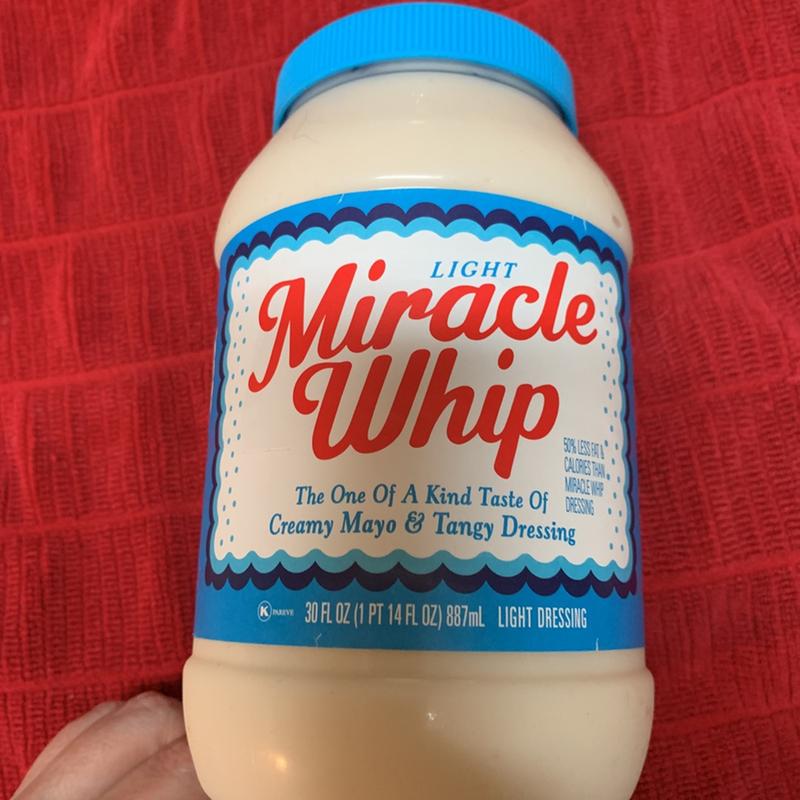 Miracle Whip Dressing with Olive Oil, 30 fl oz Jar