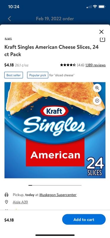 Save on Kraft Singles American Cheese Slices Twin Pack - 32 ct