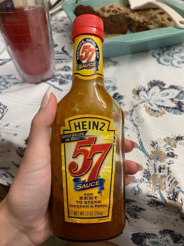 FOUR BOTTLES Heinz 57 Style Great Value Zesty Steak Sauce 10 oz Chicken  Meatloaf