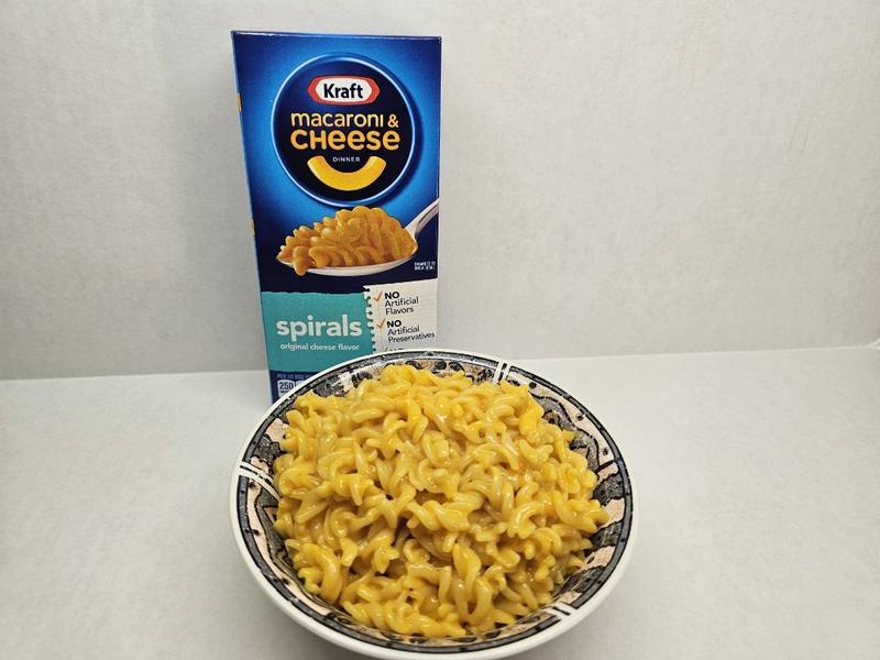 Kraft Spirals Original Macaroni and Cheese Easy Mac Microwavable