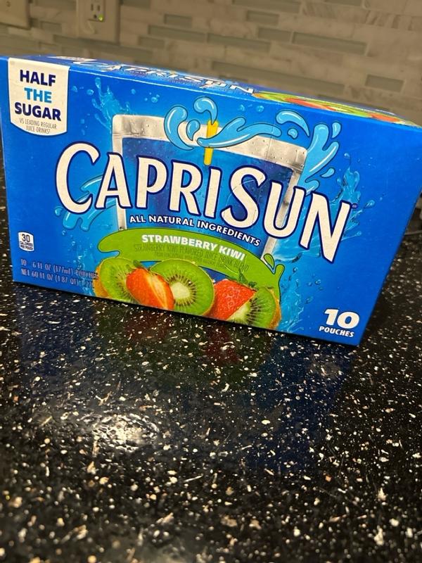 Capri Sun Fruit Punch, Strawberry Kiwi and Pacific Cooler Flavored