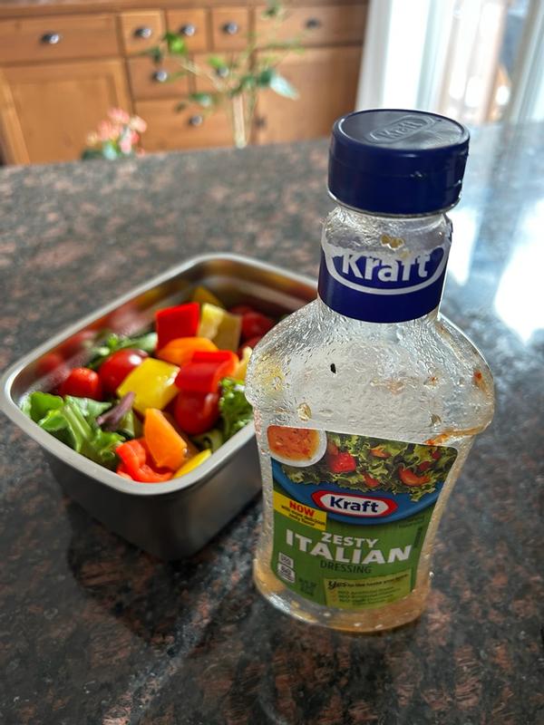 Buy Kraft Zesty Italian Dressing, 16 fl oz Bottle from Dollar General -  Instore