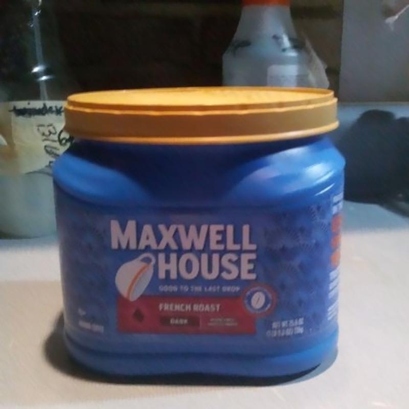 Maxwell House House Blend Medium Roast Ground Coffee, 24.5 oz Canister