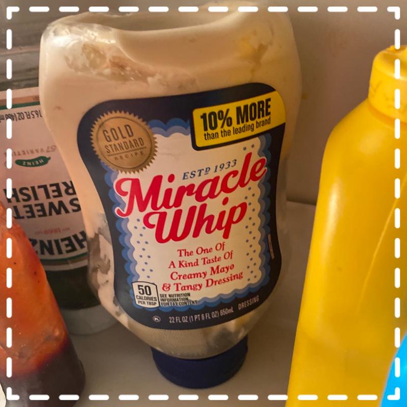 Miracle Whip Mayo-like Dressing, for a Keto and Low Carb Lifestyle, 30 fl  oz Jar