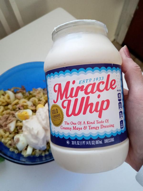Miracle Whip Original Dressing 60 fl. oz. Jar, Salad Dressing