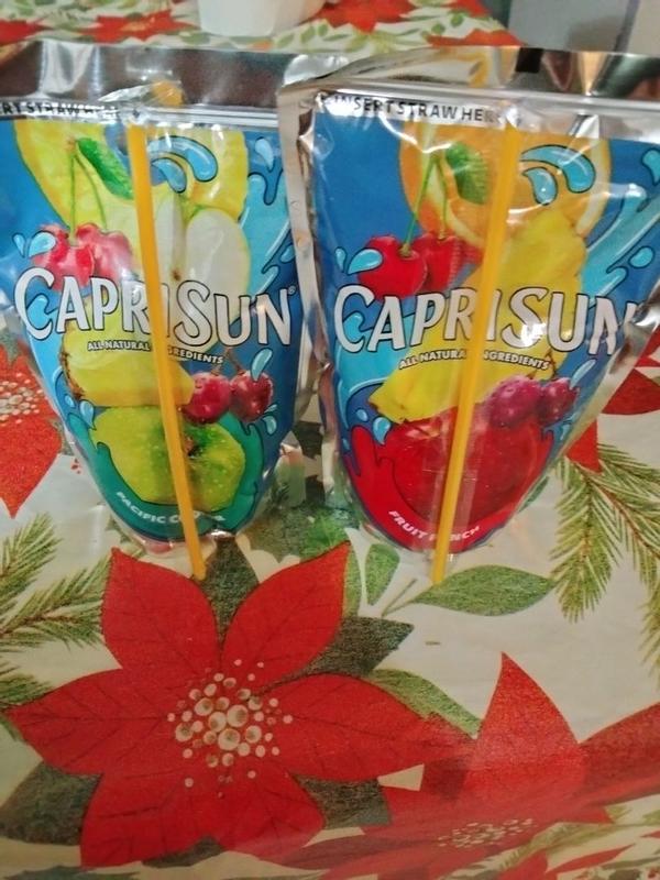 Capri Sun Fruit Punch, Strawberry Kiwi and Pacific Cooler Flavored