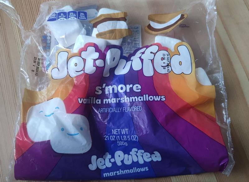 Jet-Puffed S'more Vanilla Marshmallows, 21 oz Bag | Meijer