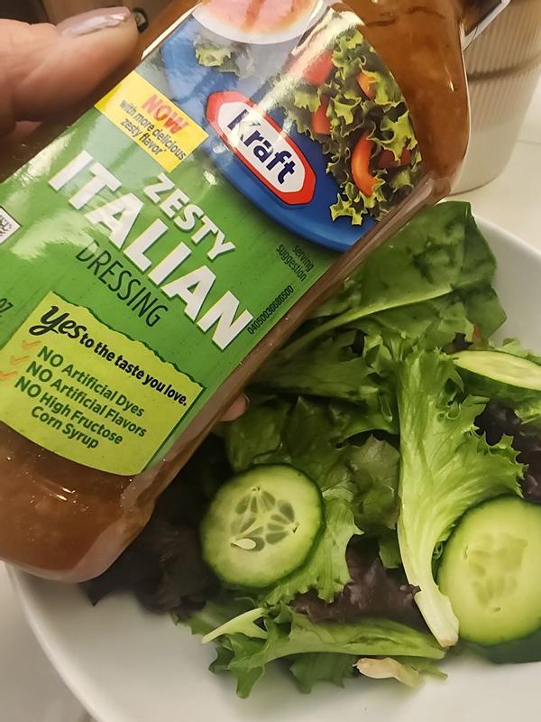 Kraft Zesty Italian 8 oz | Meijer