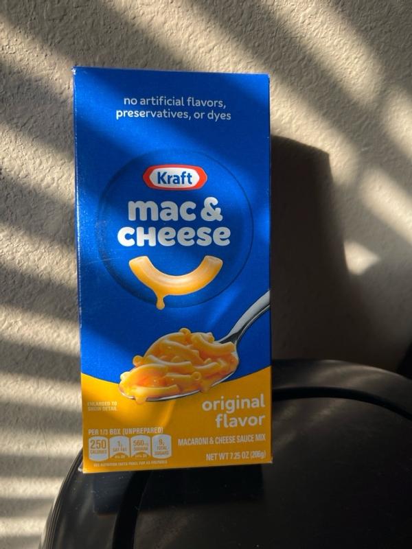 Kraft Original Macaroni and Cheese Dinner, 7.25 oz Box