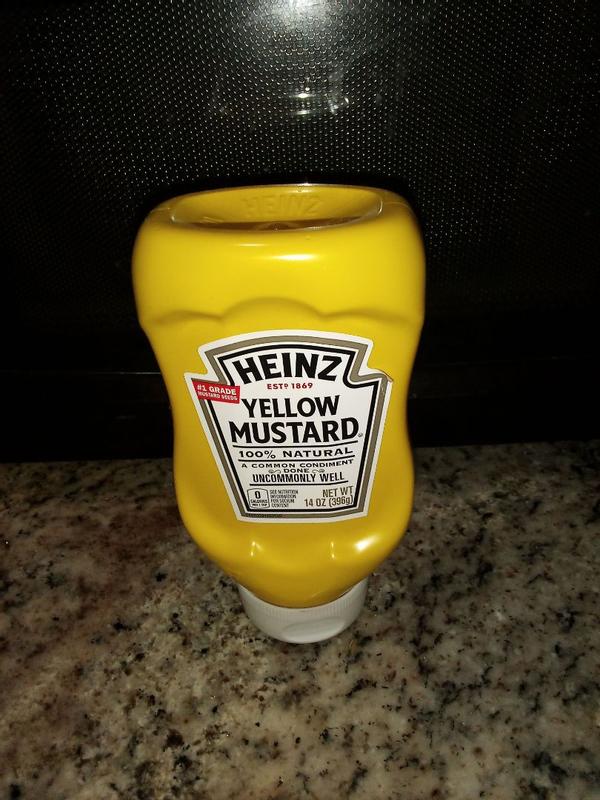 Heinz Yellow Mustard, 20 oz Bottle 