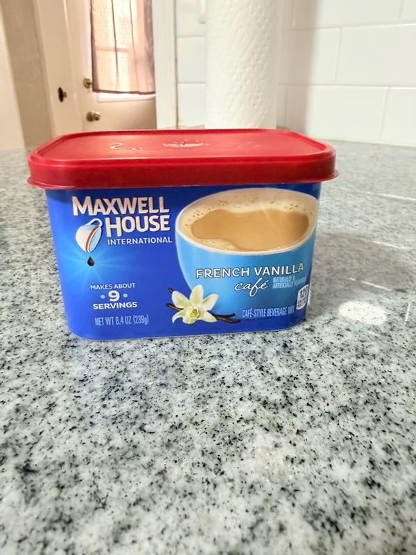 Maxwell House Instant Cafe-Style Beverage Mix, Easy to Prepare, 1