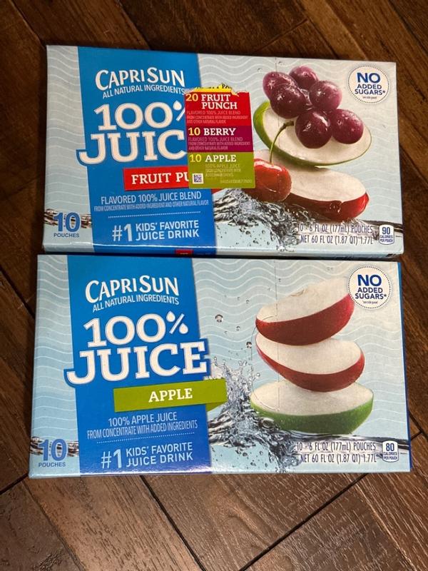 Capri Sun Fruit Punch Juice Box Pouches, 10 ct - Foods Co.