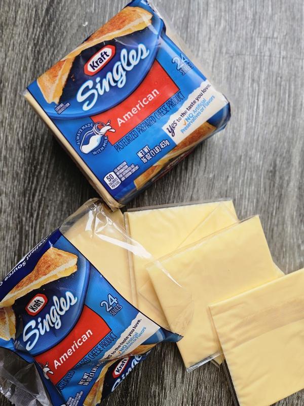Save on Kraft Singles American Cheese Slices Twin Pack - 32 ct