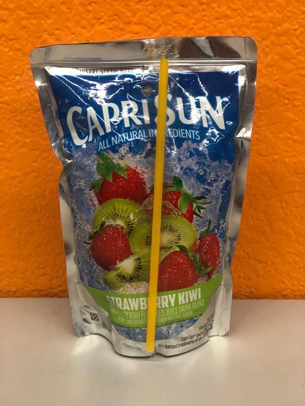 Capri Sun Strawberry Kiwi Flavored Juice Drink Blend, 10 ct Box, 6