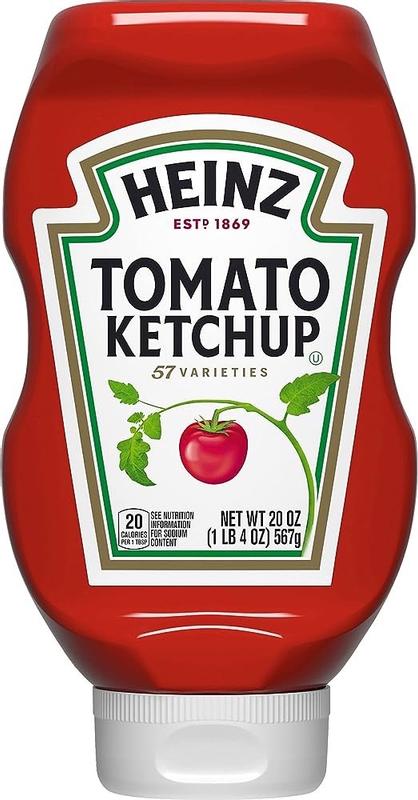 Heinz Ketchup aux tomates format économique (bouteille de 64 oz)