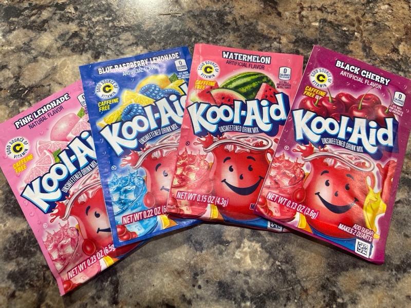 Kool-Aid Sugar-Sweetened Cherry Artificially Flavored Powdered