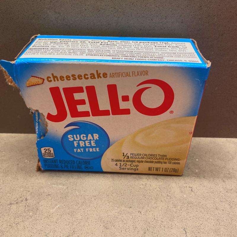 Sugar Free Cheesecake Jello Nutrition