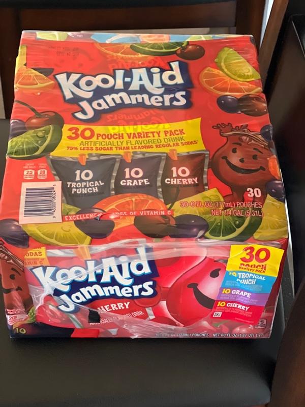 Kool-Aid Jammers Tropical Punch, Grape & Cherry Flavored 0