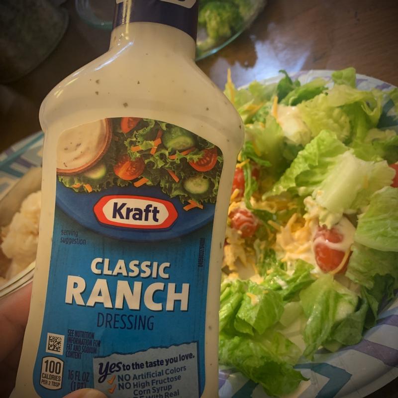 Kraft Classic Ranch Dressing, 16 fl oz Bottle