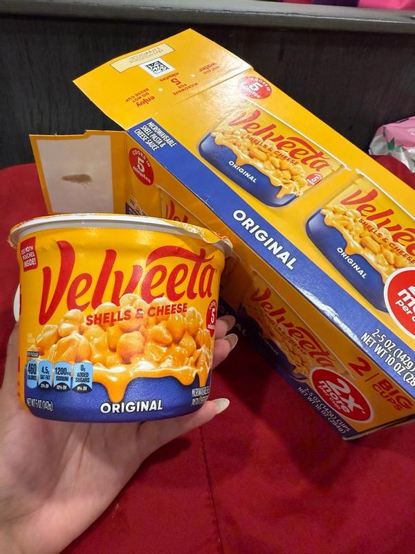 Velveeta Shells & Cheese Original Microwaveable Shell Pasta