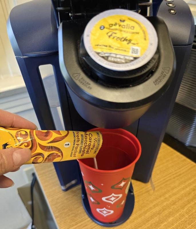 Frothy 2-Step Caramel Macchiato Espresso Style K-Cup® Coffee Pods