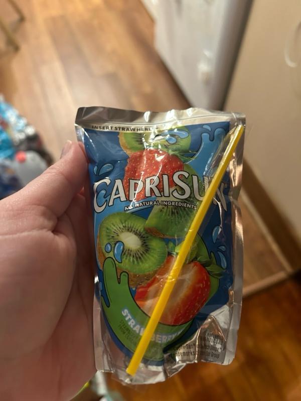 Capri Sun Strawberry Kiwi Flavored Juice Drink Blend, 10 ct Box, 6