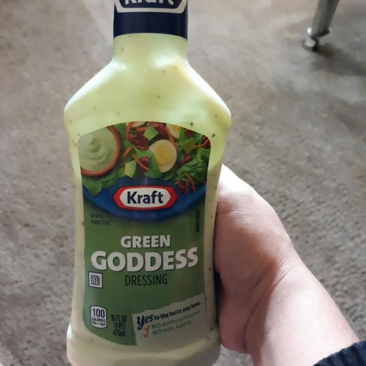 Kraft Green Goddess Salad Dressing, 16 fl oz Bottle